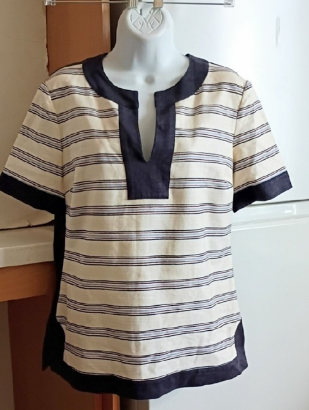Tory Burch Top Tunic sz M